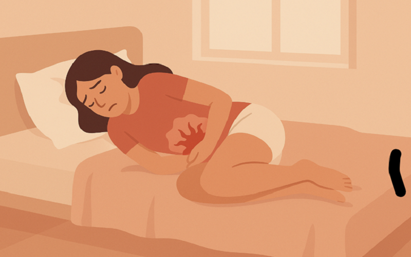 درد غیرطبیعی پریود