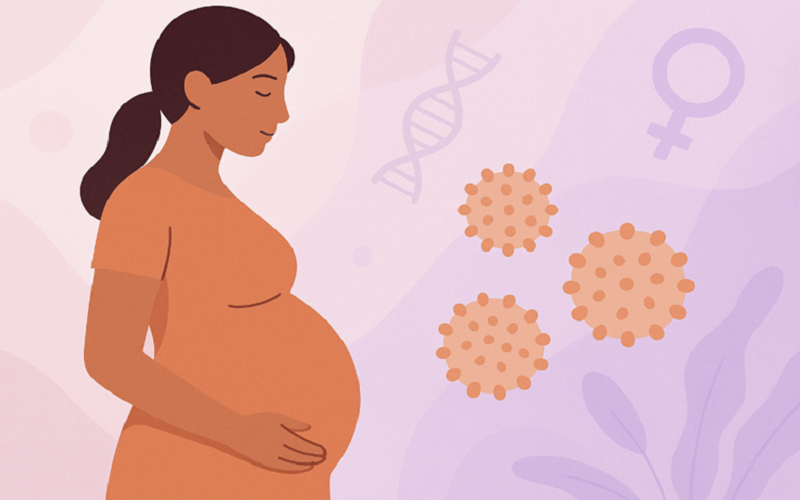 زایمان مادر دارای زگیل تناسلی