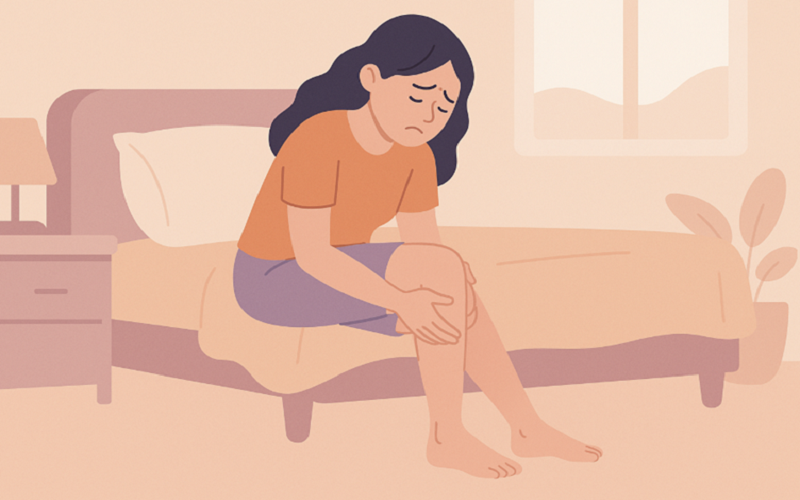 پا درد در پریود